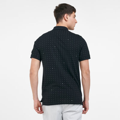 Nike Golf Men's Space Polo T-Shirt Black Nike Golf Men's Space Polo T-Shirt Black