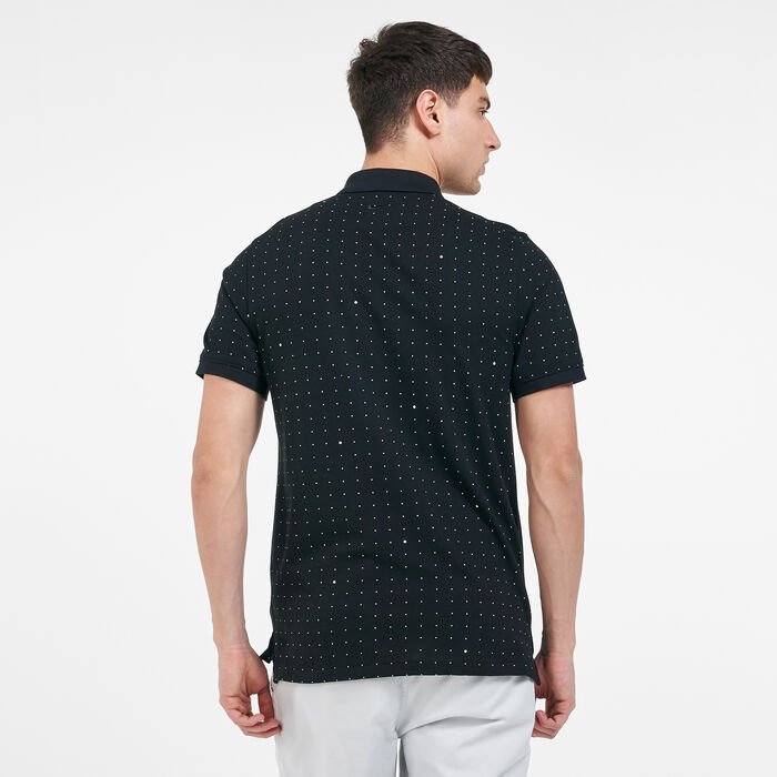 Nike Golf Men's Space Polo T-Shirt Black Nike Golf Men's Space Polo T-Shirt Black image number 1