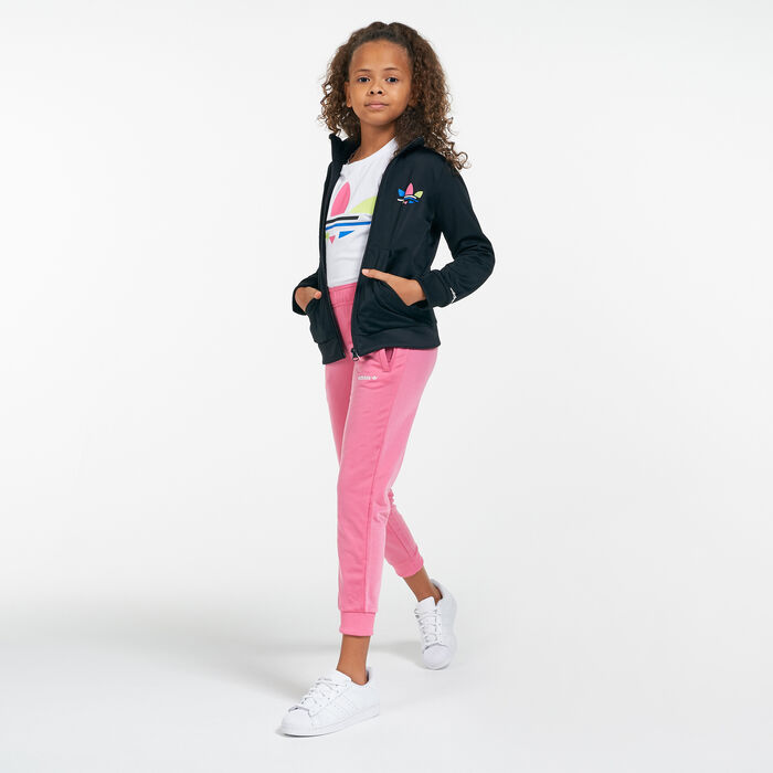 adidas Originals Kids' Adicolor Track Jacket Black adidas Originals Kids' Adicolor Track Jacket Black image number 2