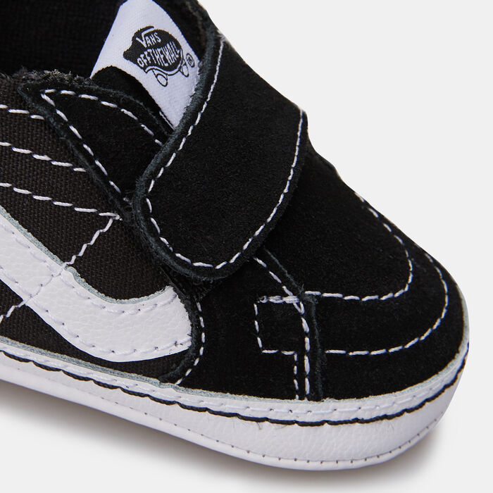 Vans Kids' Sk8-Hi Crib Shoe (Baby & Toddler) Black Vans Kids' Sk8-Hi Crib Shoe (Baby & Toddler) Black image number 4