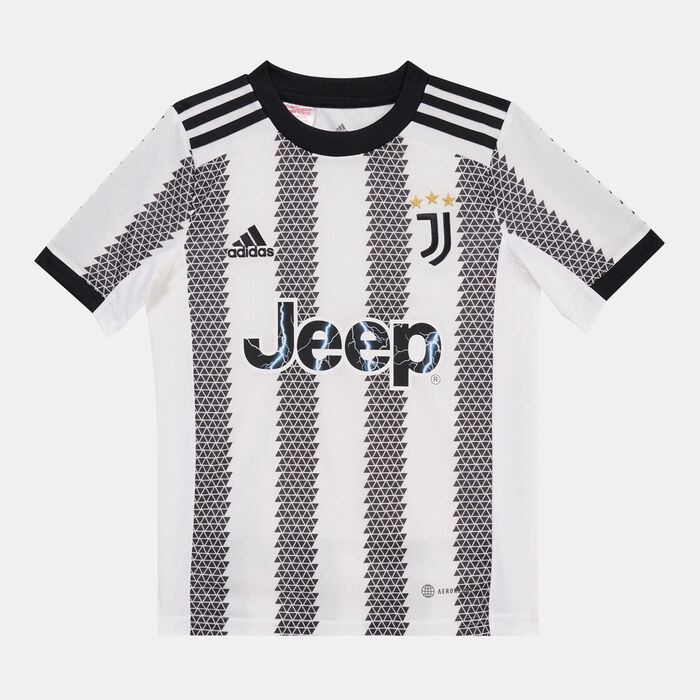 adidas Kids' Juventus Home Jersey - 2022/23 White adidas Kids' Juventus Home Jersey - 2022/23 White image number 0