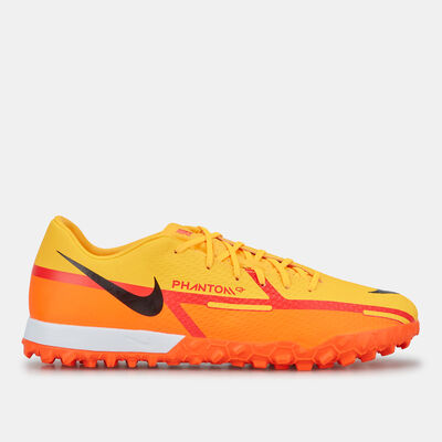 Nike Men's Phantom GT2 Academy Turf Ground Football Shoe Orange