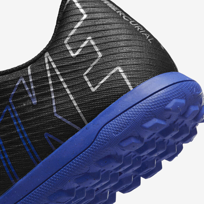 Nike Mercurial Vapor 15 Club Turf Football Shoes Black image number 7