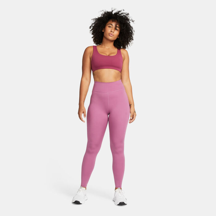 Nike Women's Dri-FIT Alate All U Light-Support Training Sports Bra Pink Nike Women's Dri-FIT Alate All U Light-Support Training Sports Bra Pink image number 2