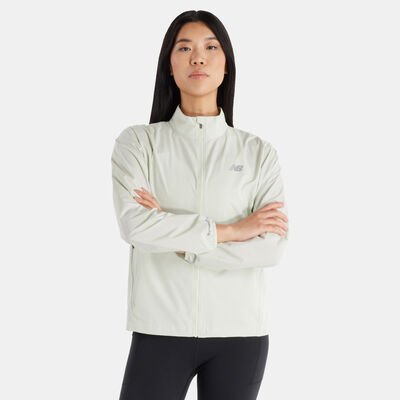 New Balance Women's Sport Essentials Reflective Jacket Green