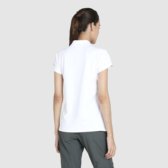 Columbia Women's Innisfree™ Polo T-Shirt White Columbia Women's Innisfree™ Polo T-Shirt White image number 1