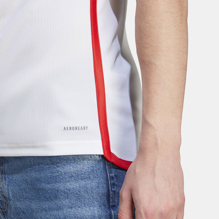 adidas Men's FC Bayern Munich Home Jersey - 2023/24 White adidas Men's FC Bayern Munich Home Jersey - 2023/24 White image number 3