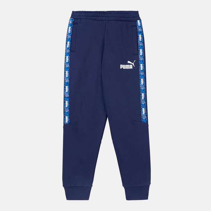 PUMA Kids' Essentials+ Camo Tape Sweatpants Blue PUMA Kids' Essentials+ Camo Tape Sweatpants Blue image number 0