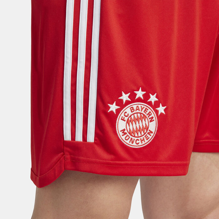 adidas Men's FC Bayern Munich Home Shorts - 2023/24 Red adidas Men's FC Bayern Munich Home Shorts - 2023/24 Red image number 3