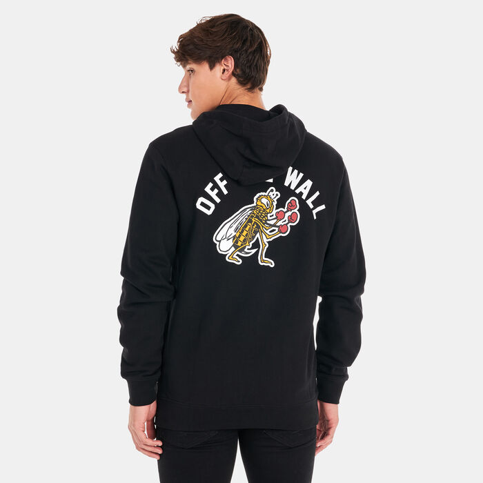 Vans Men's Checkerboard Research Pullover Hoodie Black image number 1