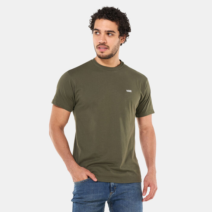Vans Men's Left Chest Logo T-Shirt Green Vans Men's Left Chest Logo T-Shirt Green image number 0