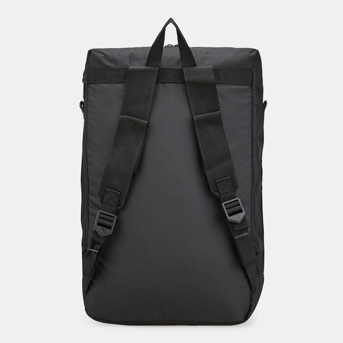 PUMA Evo Essentials Box Backpack Black PUMA Evo Essentials Box Backpack Black image number 1