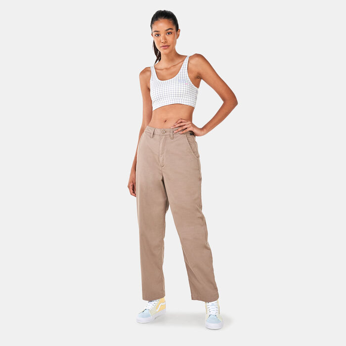 Vans Women's Mixed Up Gingham Bralette Purple image number 2