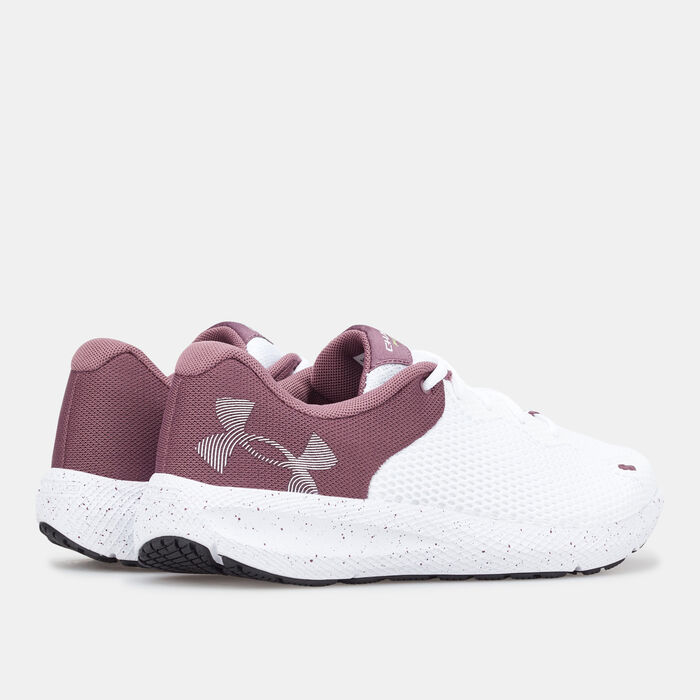 Under Armour Women's Charged Pursuit Running Shoe White image number 2