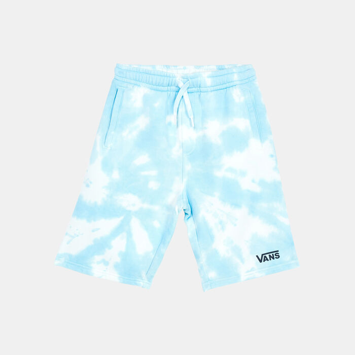 Vans Kids' Burst Tie Dye Fleece Shorts Blue Vans Kids' Burst Tie Dye Fleece Shorts Blue image number 0