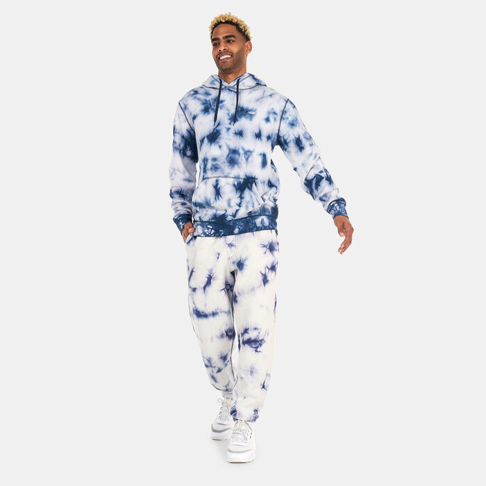 Vans Men's ComfyCush Tie Dye Fleece Sweatpants Blue Vans Men's ComfyCush Tie Dye Fleece Sweatpants Blue image number 2
