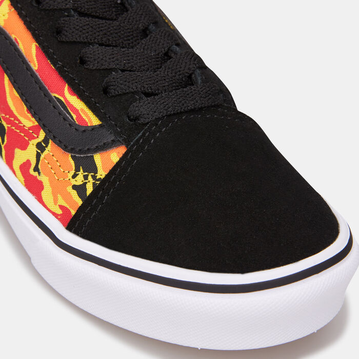 Vans Kids' ComfyCush Old Skool Shoe Black Vans Kids' ComfyCush Old Skool Shoe Black image number 4