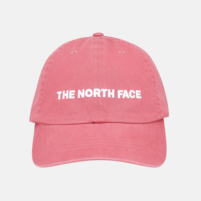 The North Face Horizontal Embroidered Ball Cap Pink The North Face Horizontal Embroidered Ball Cap Pink image number 0