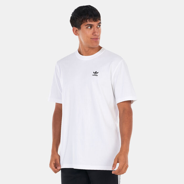adidas Originals Men's Adicolor Classics Back+Front Trefoil Boxy T-Shirt White adidas Originals Men's Adicolor Classics Back+Front Trefoil Boxy T-Shirt White image number 0
