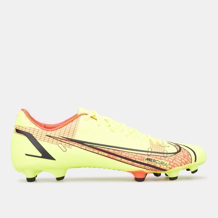 Nike Men's Vapor 14 Academy Firm Ground Football Shoe yellow Nike Men's Vapor 14 Academy Firm Ground Football Shoe yellow image number 0