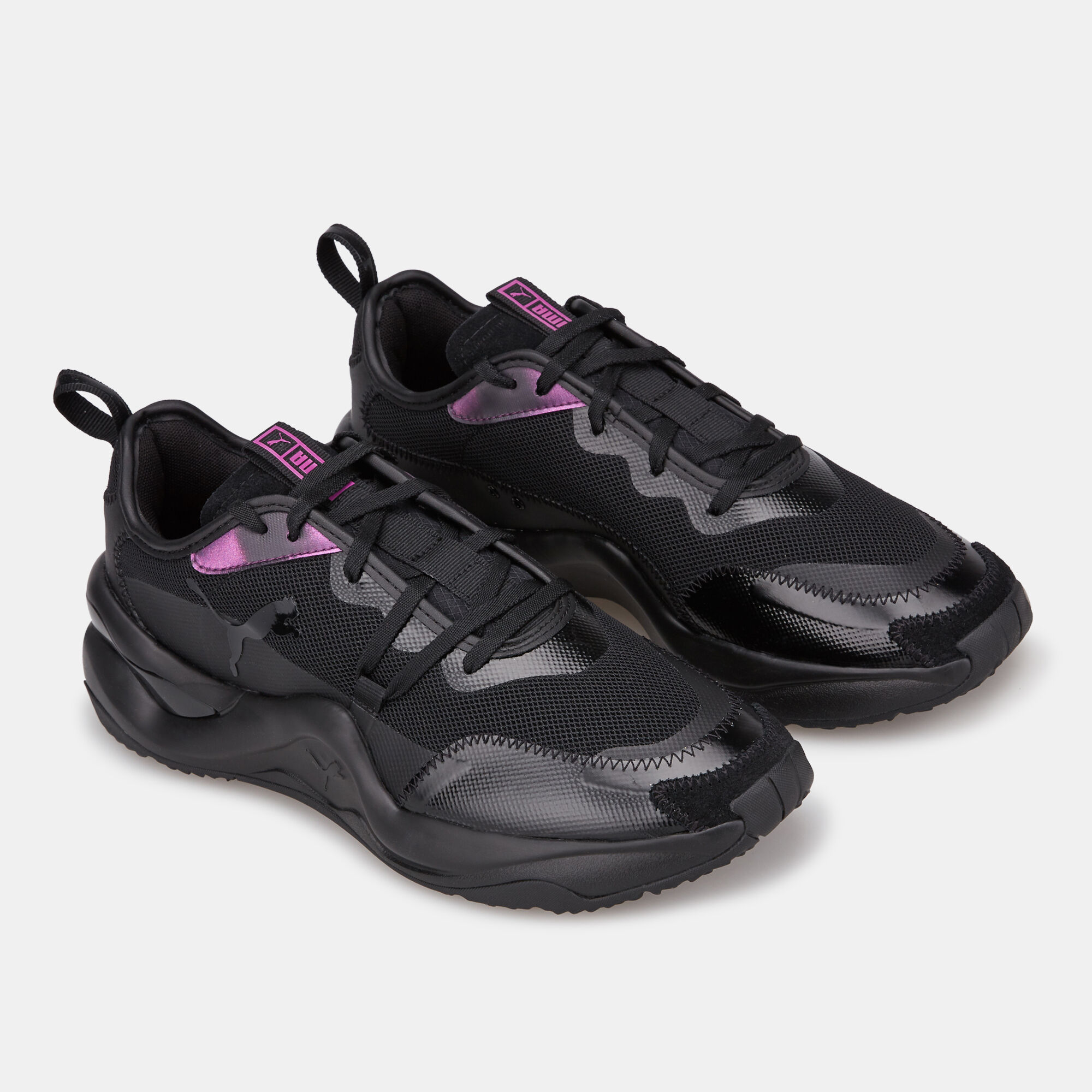 Women s Rise Rainbow Dash Shoe Black Puma in Qatar SSS