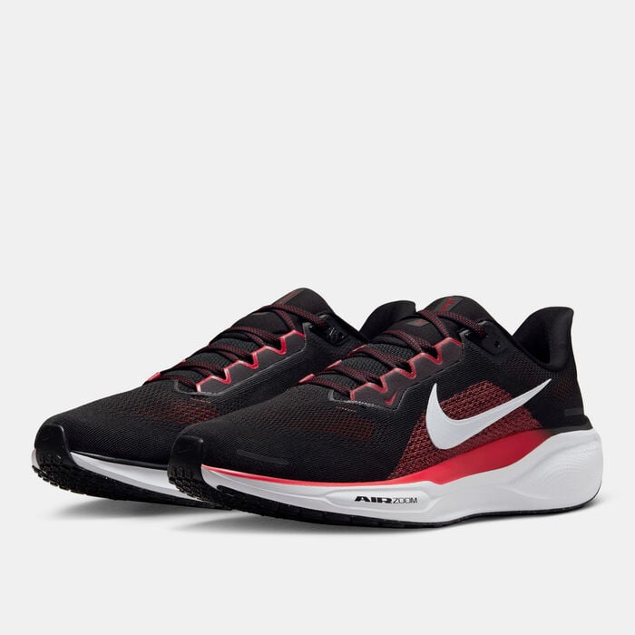 Nike Men's Pegasus 41 Road Running Shoes Black Nike Men's Pegasus 41 Road Running Shoes Black image number 1