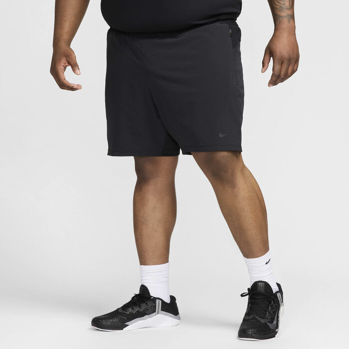 Nike Men's Flex Rep 4.0 Dri-FIT Fitness Shorts Black image number 8