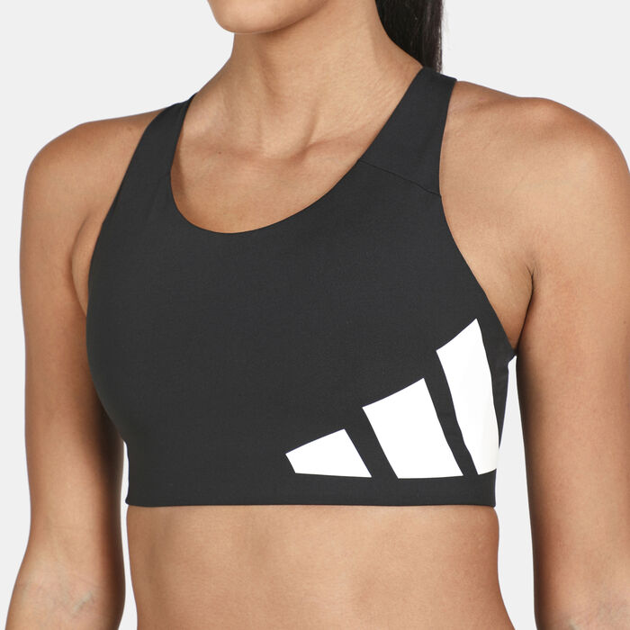 adidas Women's Ultimate Sports Bra Black image number 3