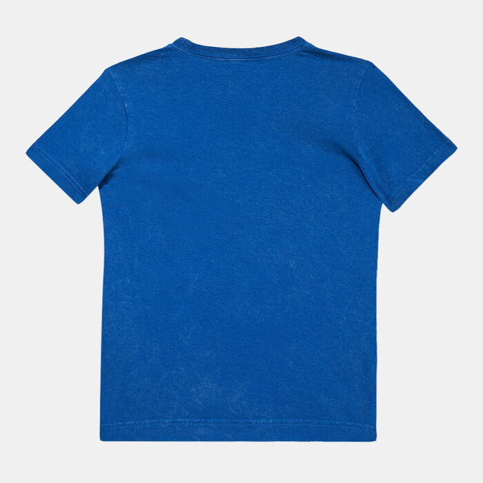 Jordan Kids' No Look T-Shirt Blue image number 1