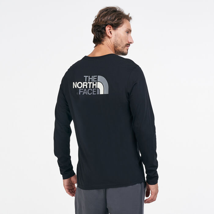 The North Face Men's Easy Long Sleeves Shirt Black The North Face Men's Easy Long Sleeves Shirt Black image number 1