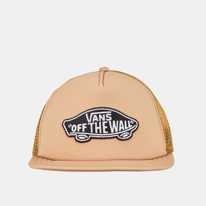 Vans Men's Classic Patch Trucker Cap Beige Vans Men's Classic Patch Trucker Cap Beige image number 0