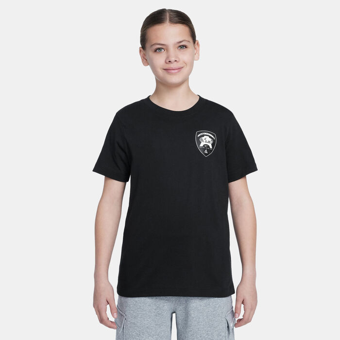 Nike Kids' Giannis Antetokounmpo T-Shirt (Older Kids) Black Nike Kids' Giannis Antetokounmpo T-Shirt (Older Kids) Black image number 0