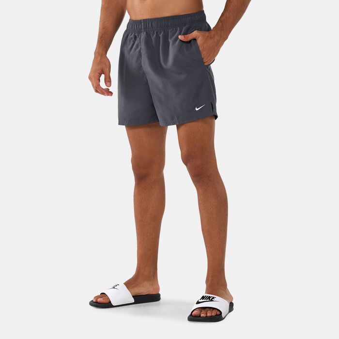 Nike Swim Men's Essential Lap Volley Swim Shorts Grey image number 0