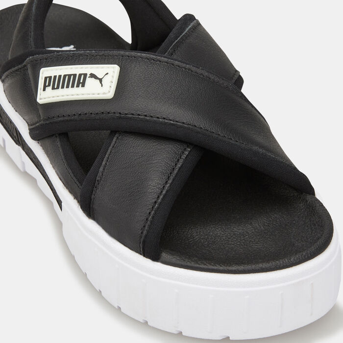 PUMA Women's Mayze Sandals Black image number 4