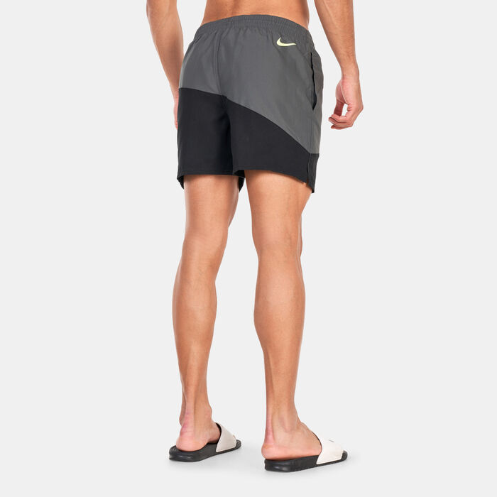Nike Swim Men's Swim 5-Inch Volley Shorts Black Nike Swim Men's Swim 5-Inch Volley Shorts Black image number 1