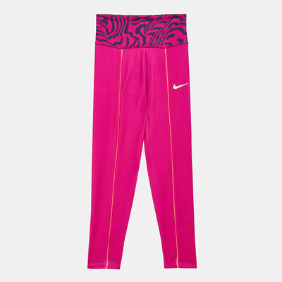 Nike Kids' Electric Zebra Leggings Pink Nike Kids' Electric Zebra Leggings Pink
