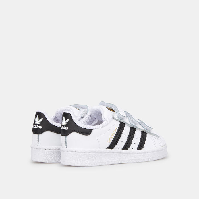 adidas Originals Kids' Superstar Shoes (Baby & Toddler) White adidas Originals Kids' Superstar Shoes (Baby & Toddler) White image number 2