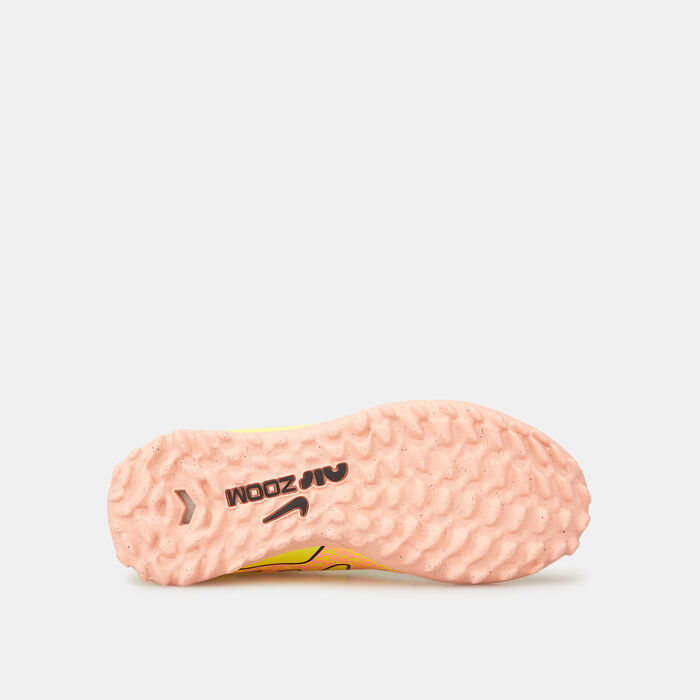 Nike Kids' Mercurial Vapor 15 Academy Turf Football Shoes (Younger and Older Kids) yellow image number 3