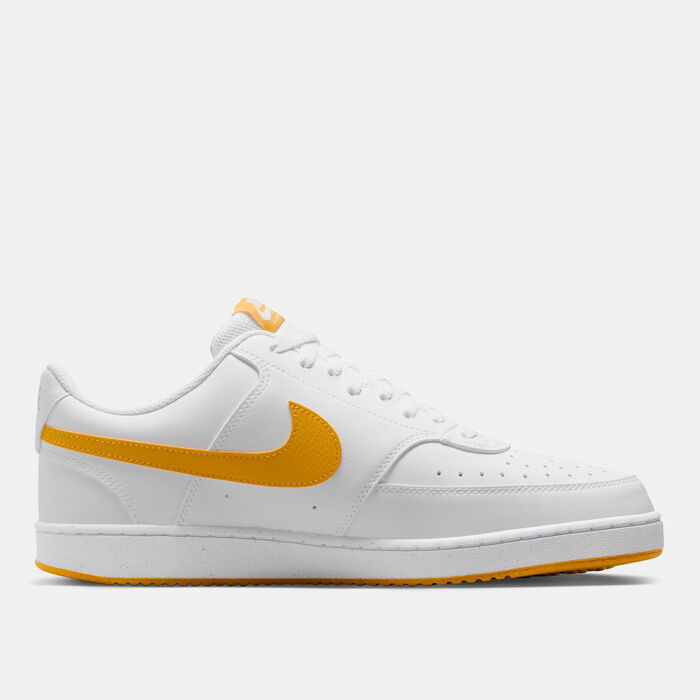 Nike Men's Court Vision Low Next Nature Shoes White Nike Men's Court Vision Low Next Nature Shoes White image number 2