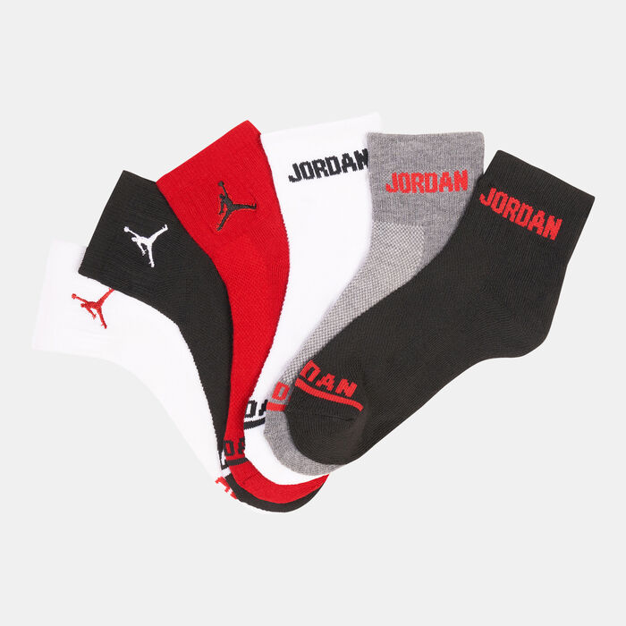 Jordan Kids' Ankle Socks - 6 Pack (Younger Kids) Multi Jordan Kids' Ankle Socks - 6 Pack (Younger Kids) Multi image number 0