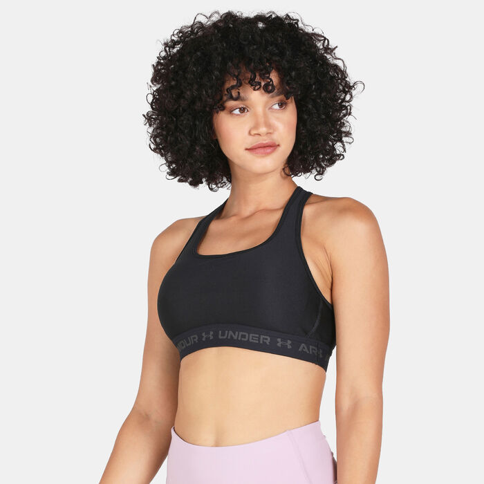 Under Armour Women's Armour Medium-Support Training Sports Bra Black Under Armour Women's Armour Medium-Support Training Sports Bra Black image number 0