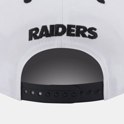 New Era Men's Las Vegas Raiders Crown Patch 9FIFTY Cap White New Era Men's Las Vegas Raiders Crown Patch 9FIFTY Cap White