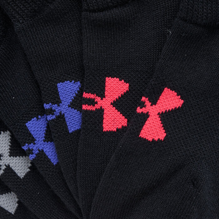 Under Armour Kids’ Essential No Show Socks (6 Pairs) (Older Kids) Black Under Armour Kids’ Essential No Show Socks (6 Pairs) (Older Kids) Black image number 1