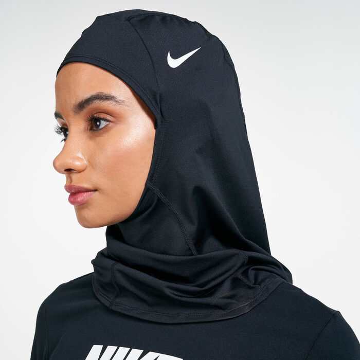 Nike Women's Pro 2.0 Hijab Black image number 0