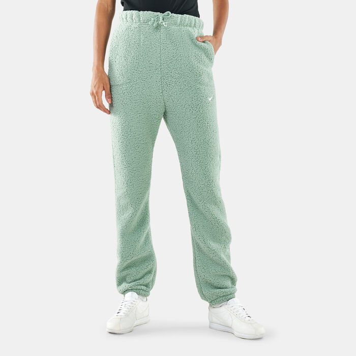 Nike Women's Tech Fleece Cozy Bottom Core Pants Green Nike Women's Tech Fleece Cozy Bottom Core Pants Green image number 0