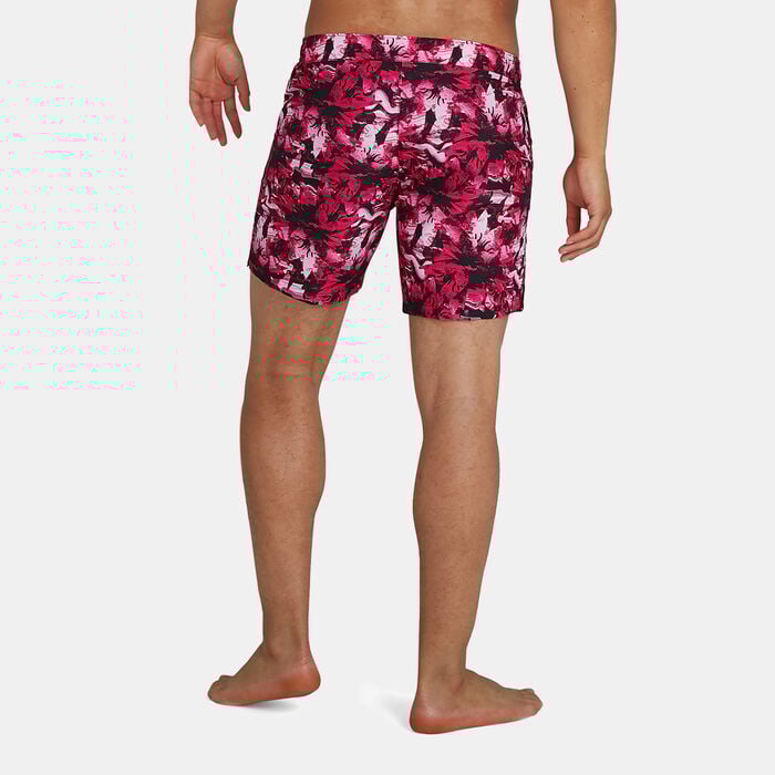 Speedo Men's Vintage Paradise 16" Swimming Water Shorts Black Speedo Men's Vintage Paradise 16" Swimming Water Shorts Black image number 2