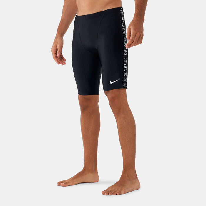Nike Swim Men's Logo Tape Jammers yellow Nike Swim Men's Logo Tape Jammers yellow image number 0