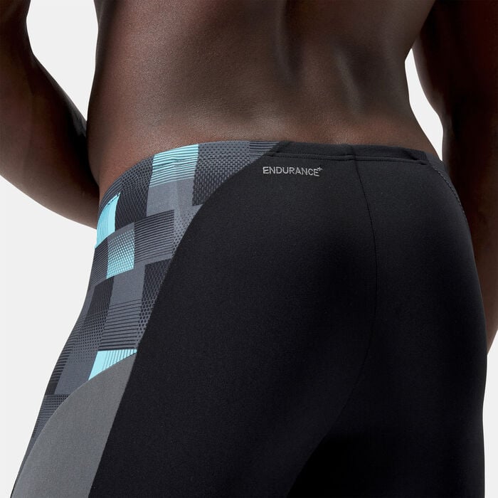 Speedo Men's Endurance+ MAX Splice Swimming Jammers Black Speedo Men's Endurance+ MAX Splice Swimming Jammers Black image number 4