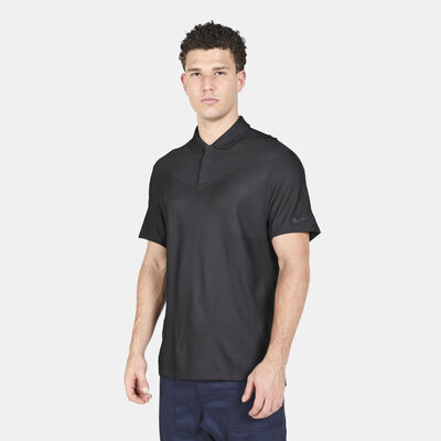 Nike Golf Men's Golf Dri-FIT ADV Tiger Woods Polo Shirt Grey Nike Golf Men's Golf Dri-FIT ADV Tiger Woods Polo Shirt Grey