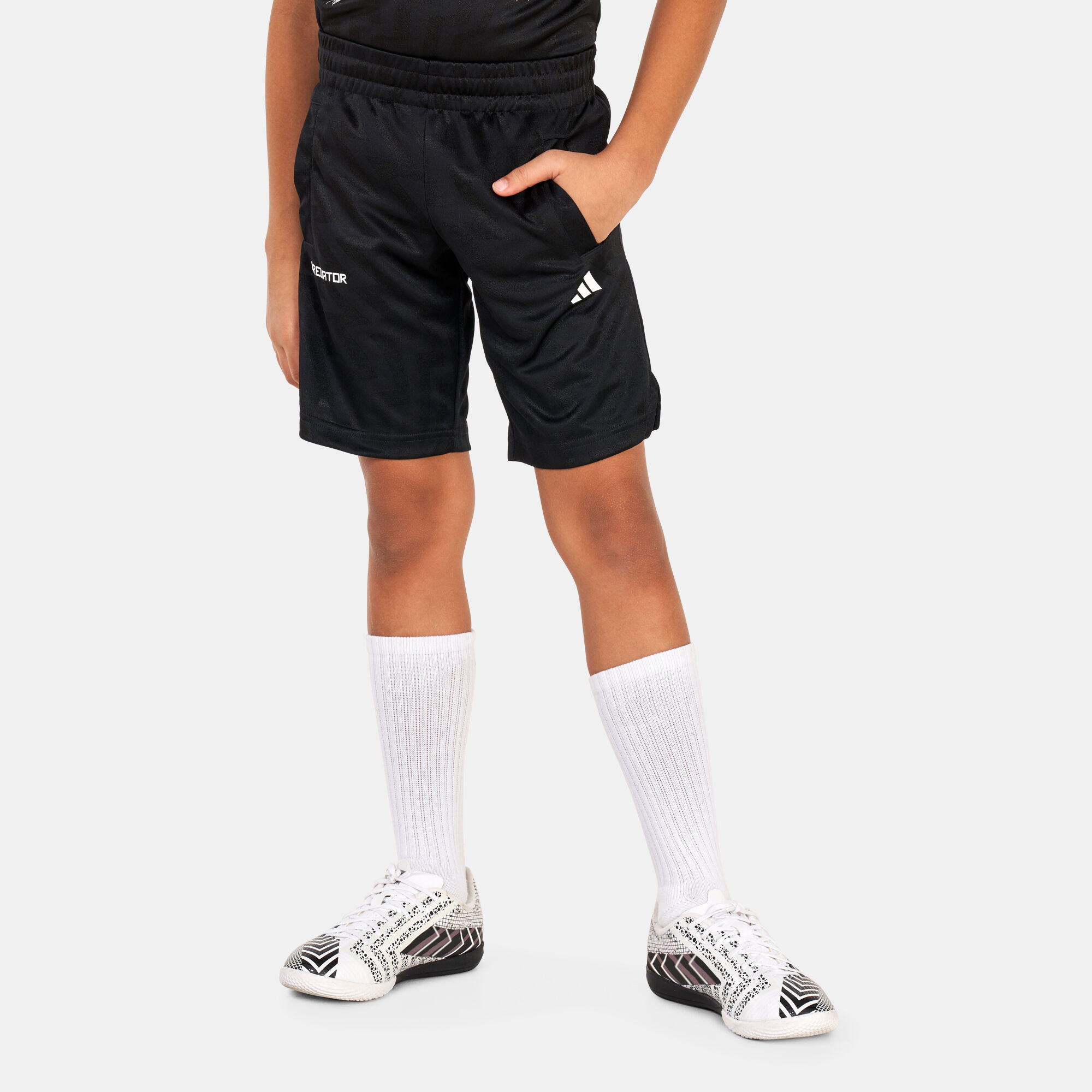 Kids Football Inspired Predator Shorts Black adidas in Qatar SSS